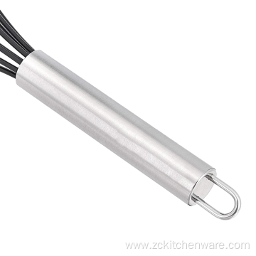 Kitchen Silicone Wire Stainless Steel Balloon Whisk Beater